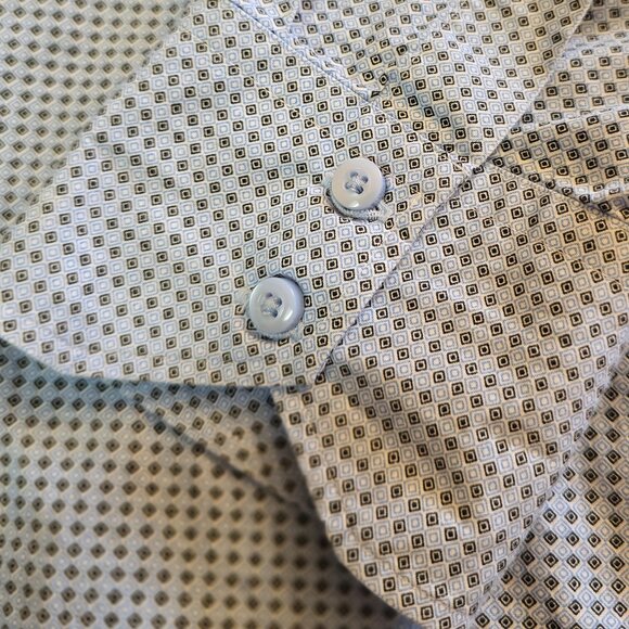 XL THOMAS DEAN Button Down Dress Shirt - Picture 4 of 4